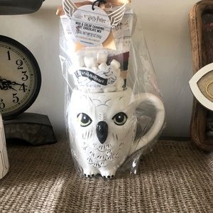 Harry Potter Mug with hot chocolate and marshmallows 🖤✨